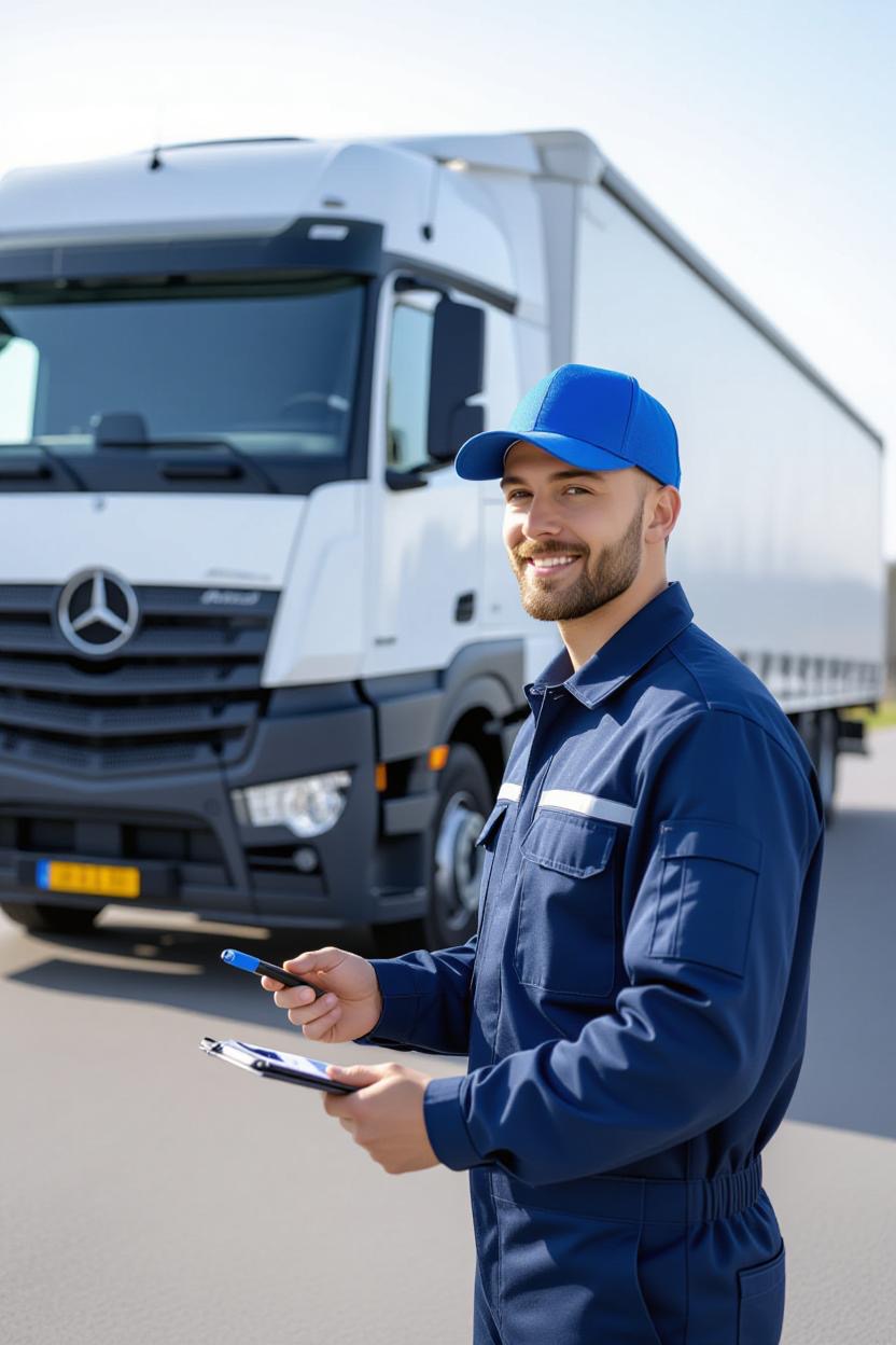 checkdesk in der Logistik